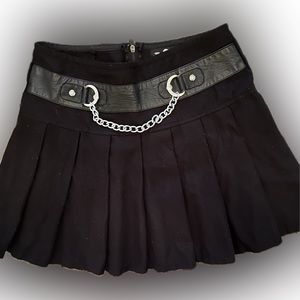 Royal Bones high-rise skirt